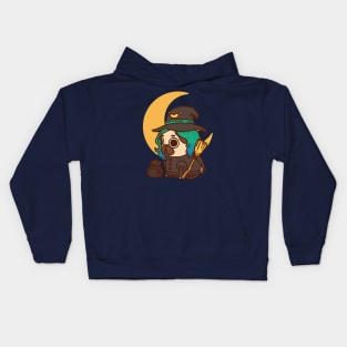 Witch Puglie Kids Hoodie